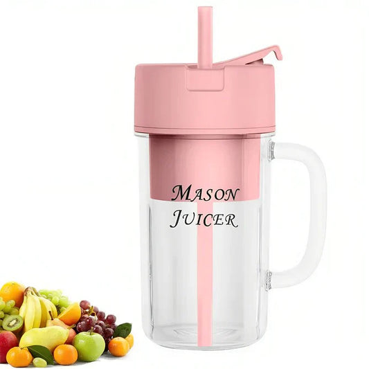 2 in 1 Rechargeable Portable Juicer Cup with Straw Ramadan Offer🌙🌙