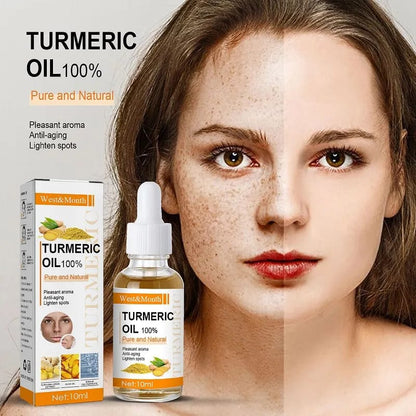 Organic Turmeric Freckle Serum: Brightens and Moisturizes (30ml)